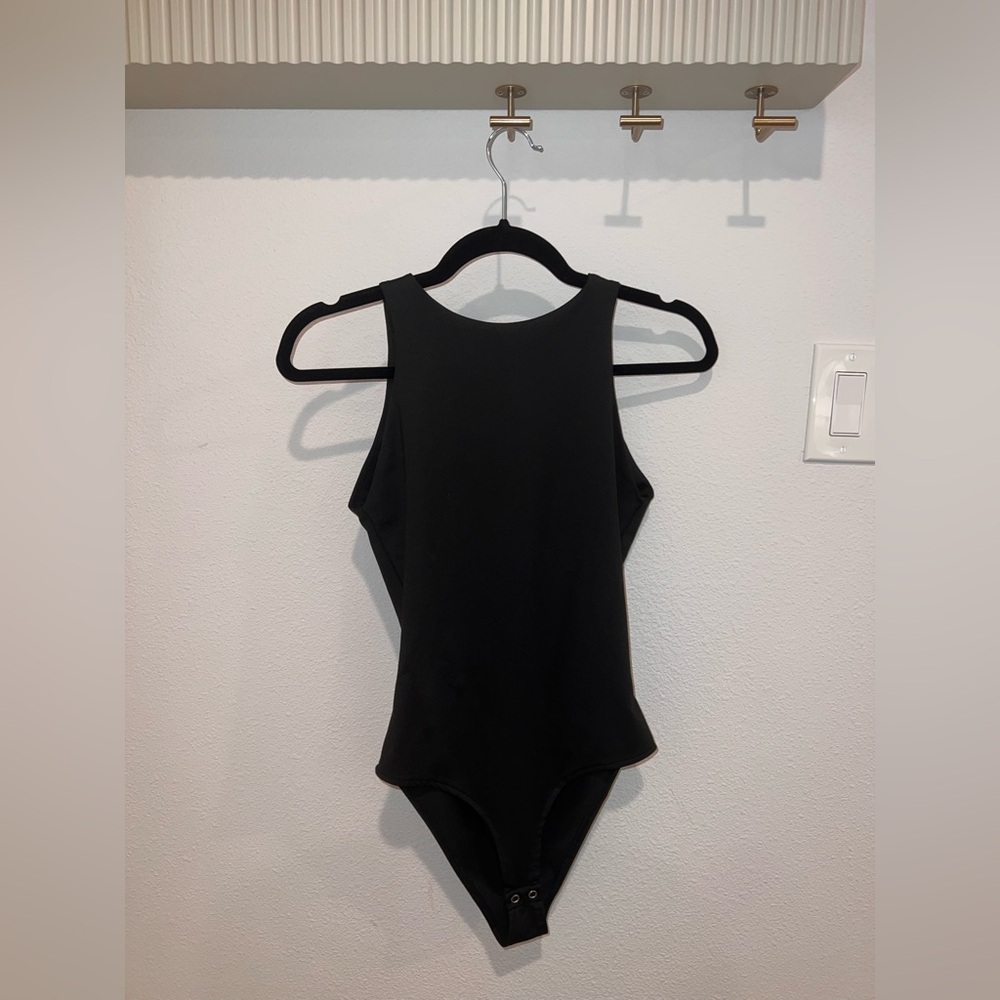 Black Spandex Bodysuit
